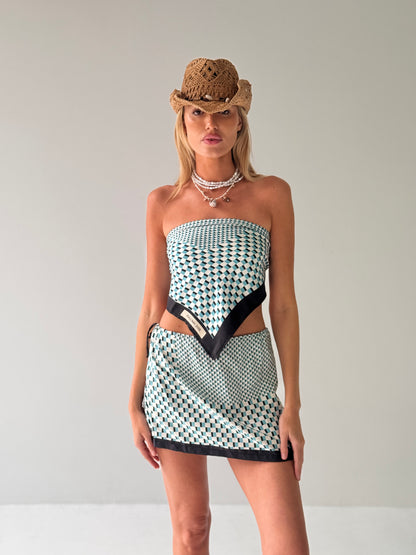 Grand Prix Ara Blue Silk Micro