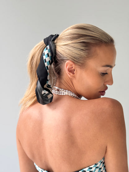 Grand Prix Ara Blue Bandana