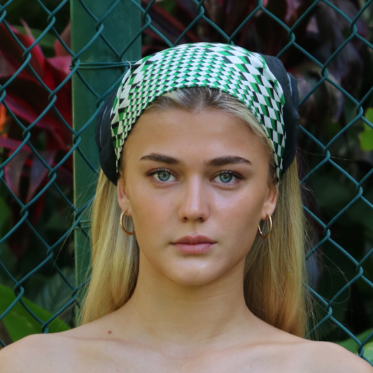 Grand Prix Carrera Green Silk Bandana